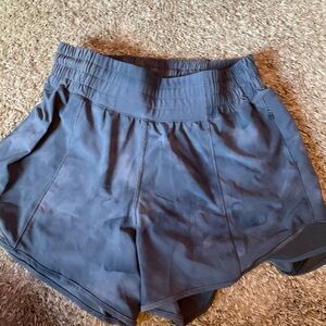 Limited edition, Smokey grey lululemon low rise Hotty hot hot shorts